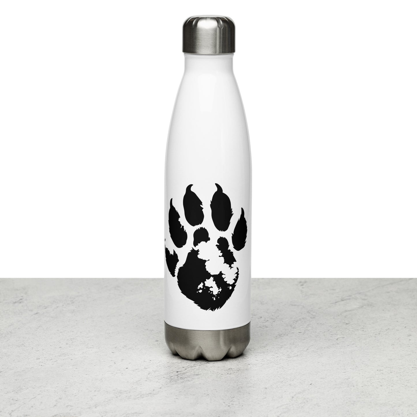 Paw Print Stainless steel water bottle