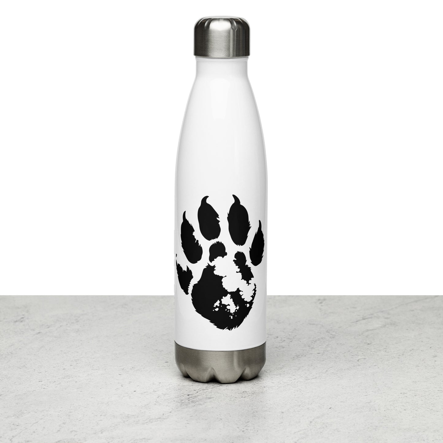 Paw Print Stainless steel water bottle