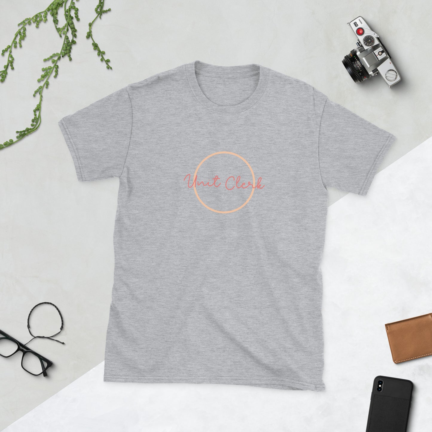 Nurse/Unit Clerk Short-Sleeve Unisex T-Shirt