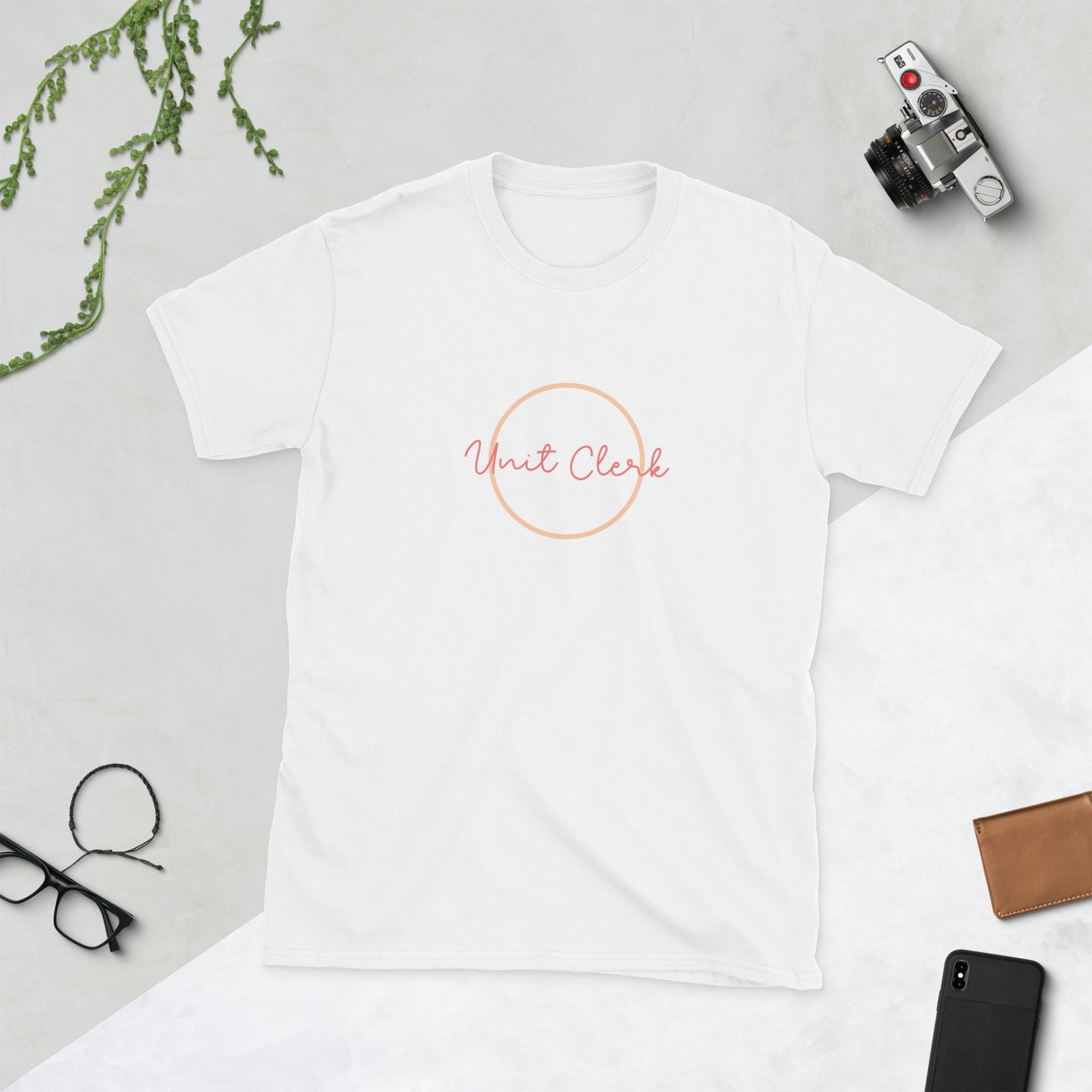 Nurse/Unit Clerk Short-Sleeve Unisex T-Shirt