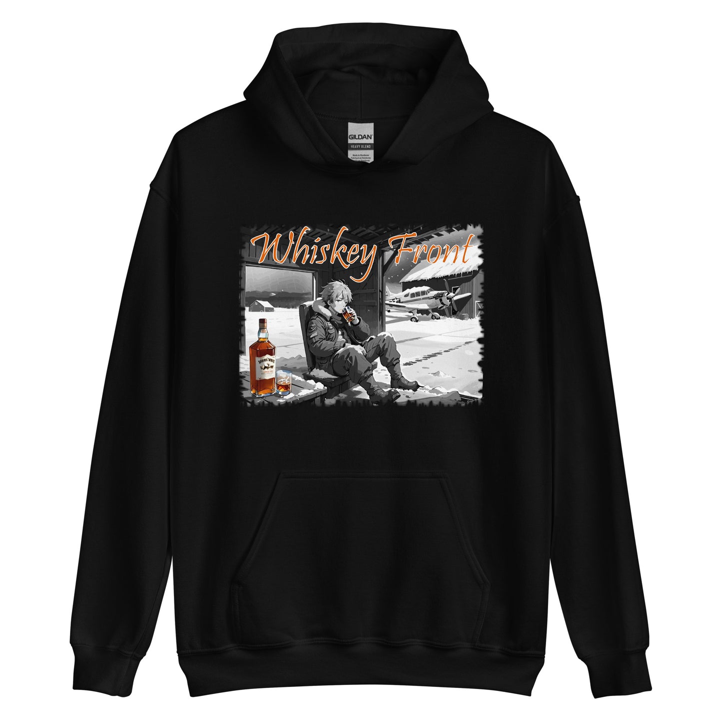 Whiskey Front Hoodie