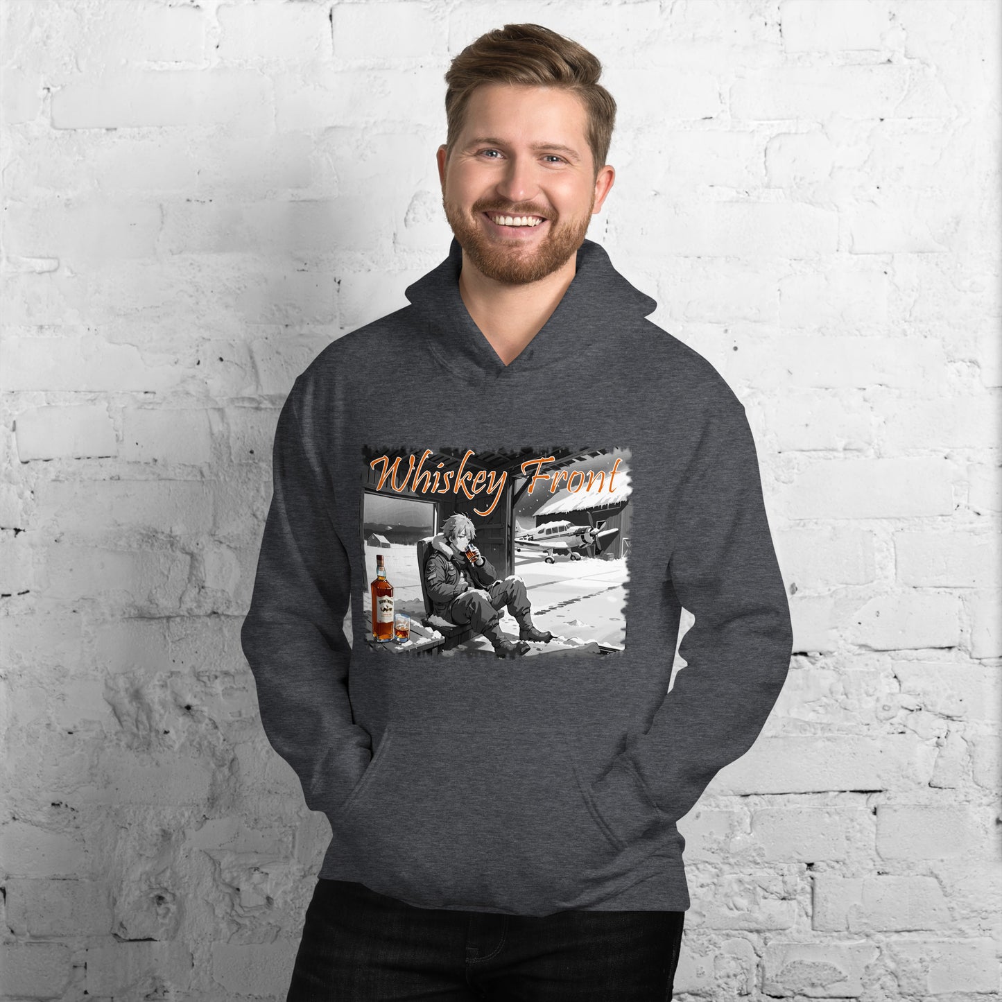 Whiskey Front Hoodie