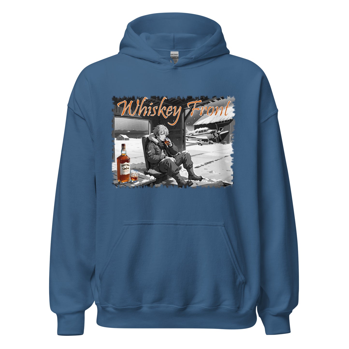 Whiskey Front Hoodie