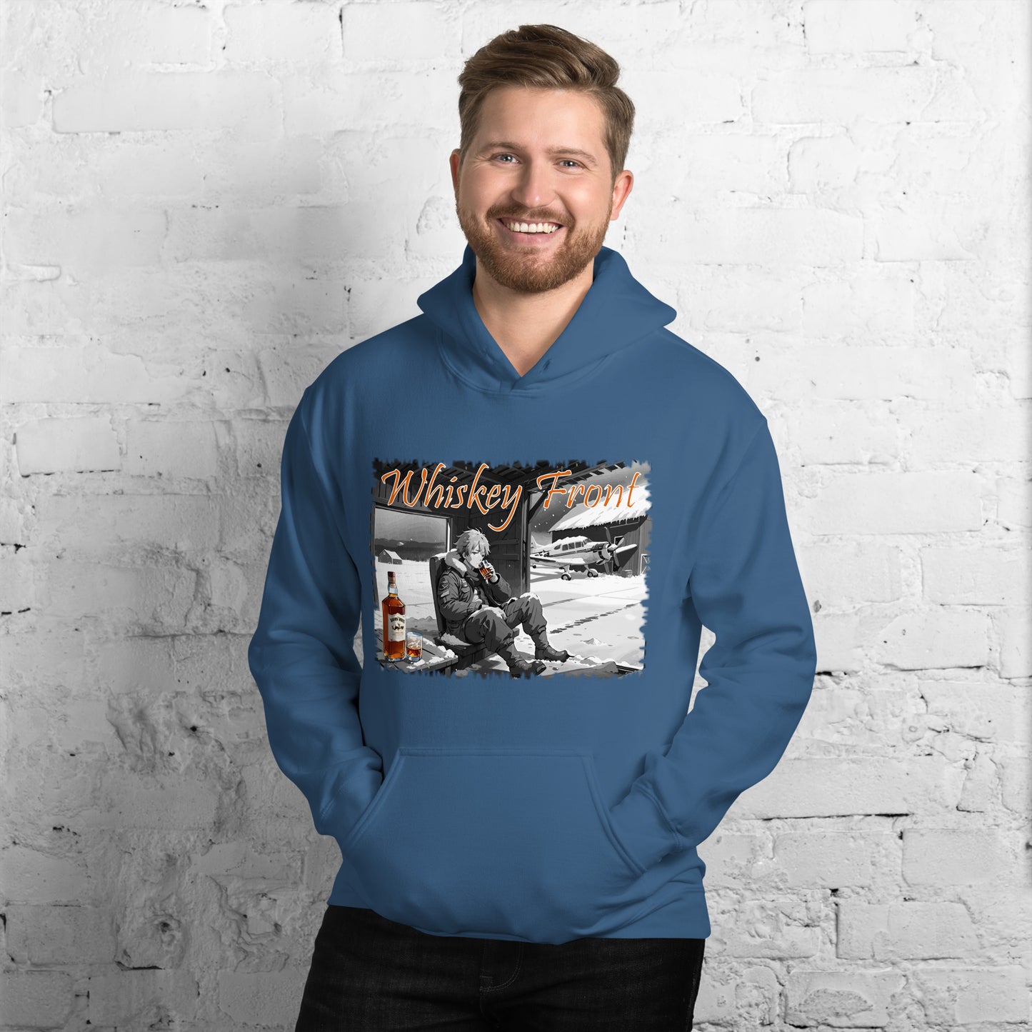Whiskey Front Hoodie
