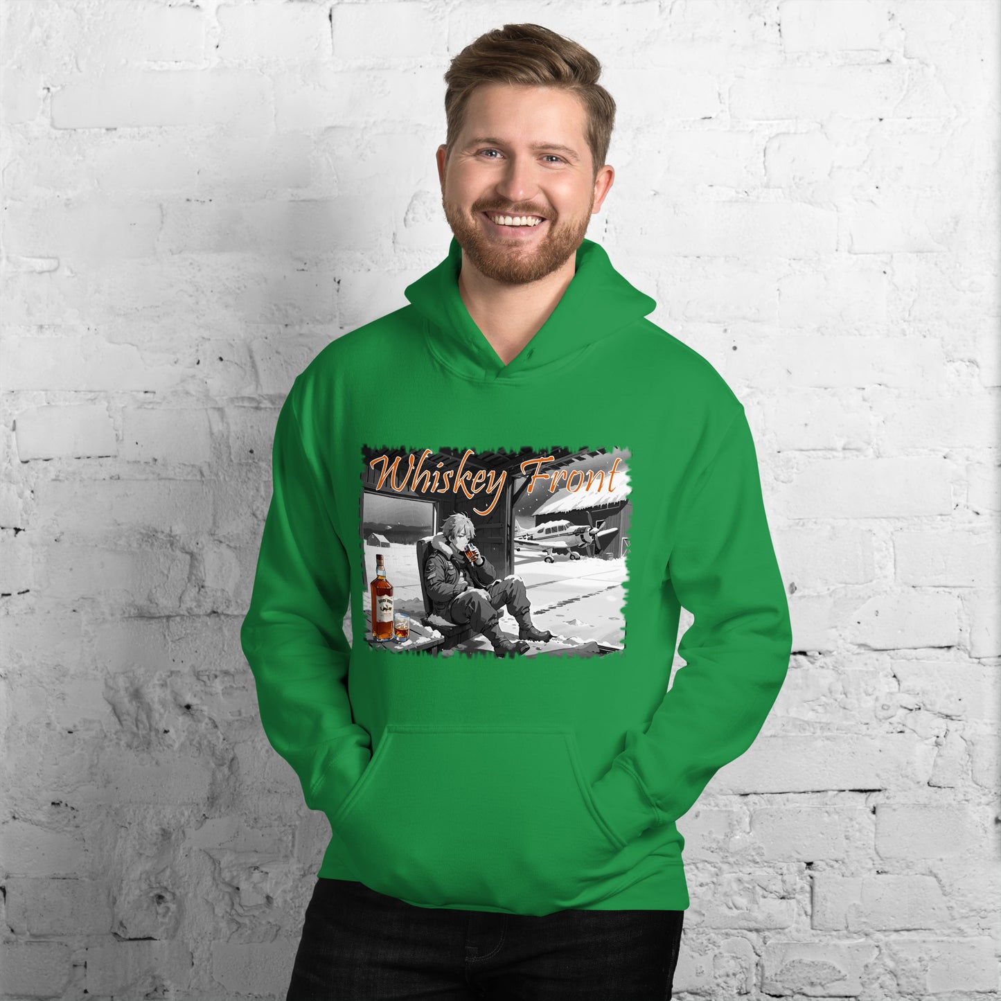 Whiskey Front Hoodie