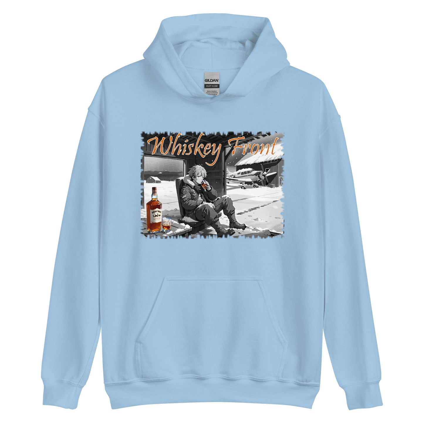 Whiskey Front Hoodie
