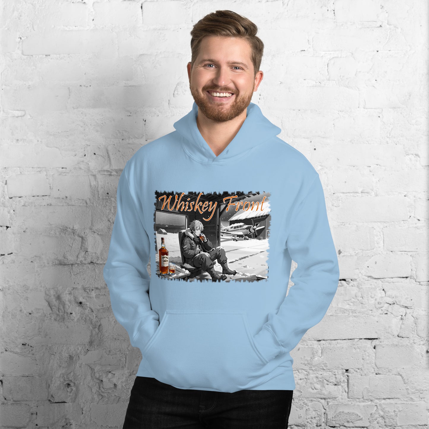 Whiskey Front Hoodie