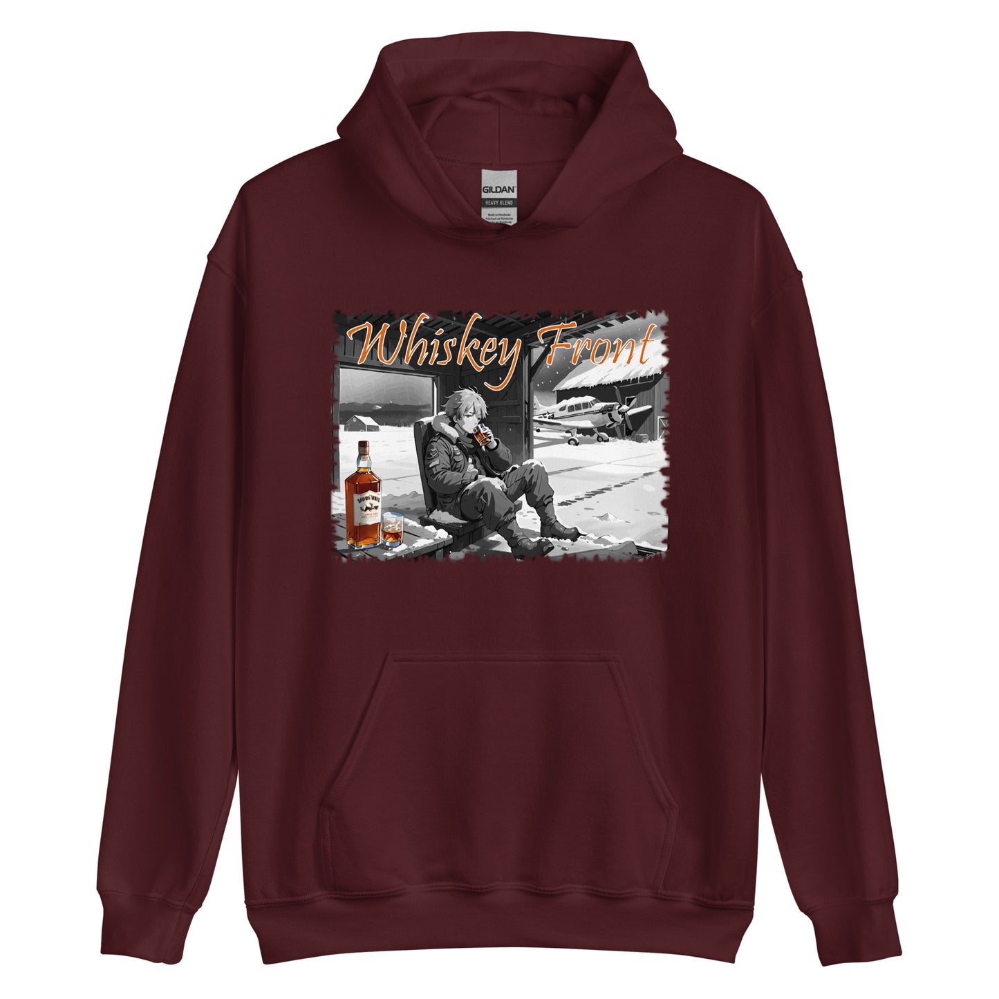 Whiskey Front Hoodie