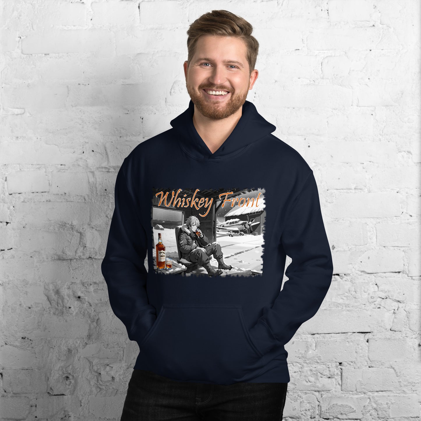 Whiskey Front Hoodie
