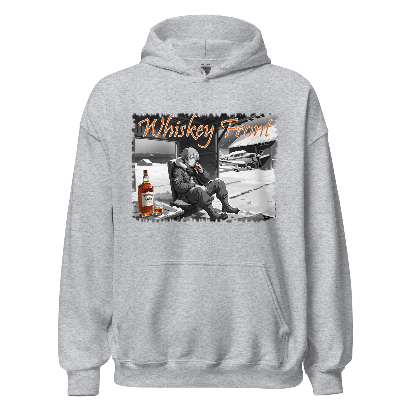 Whiskey Front Hoodie