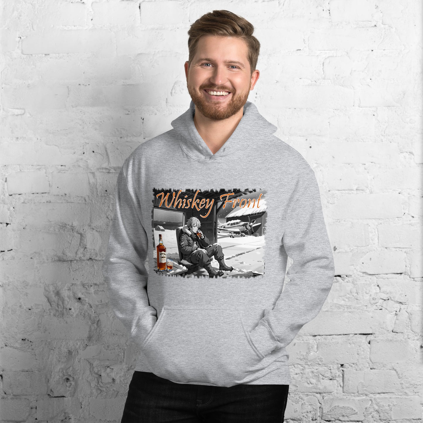 Whiskey Front Hoodie