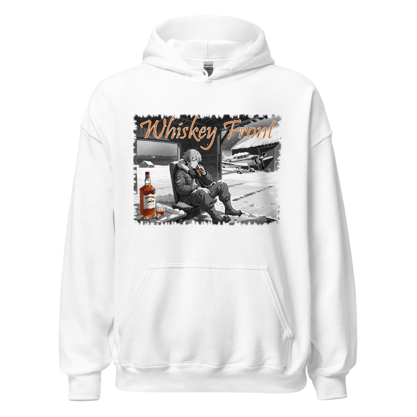 Whiskey Front Hoodie