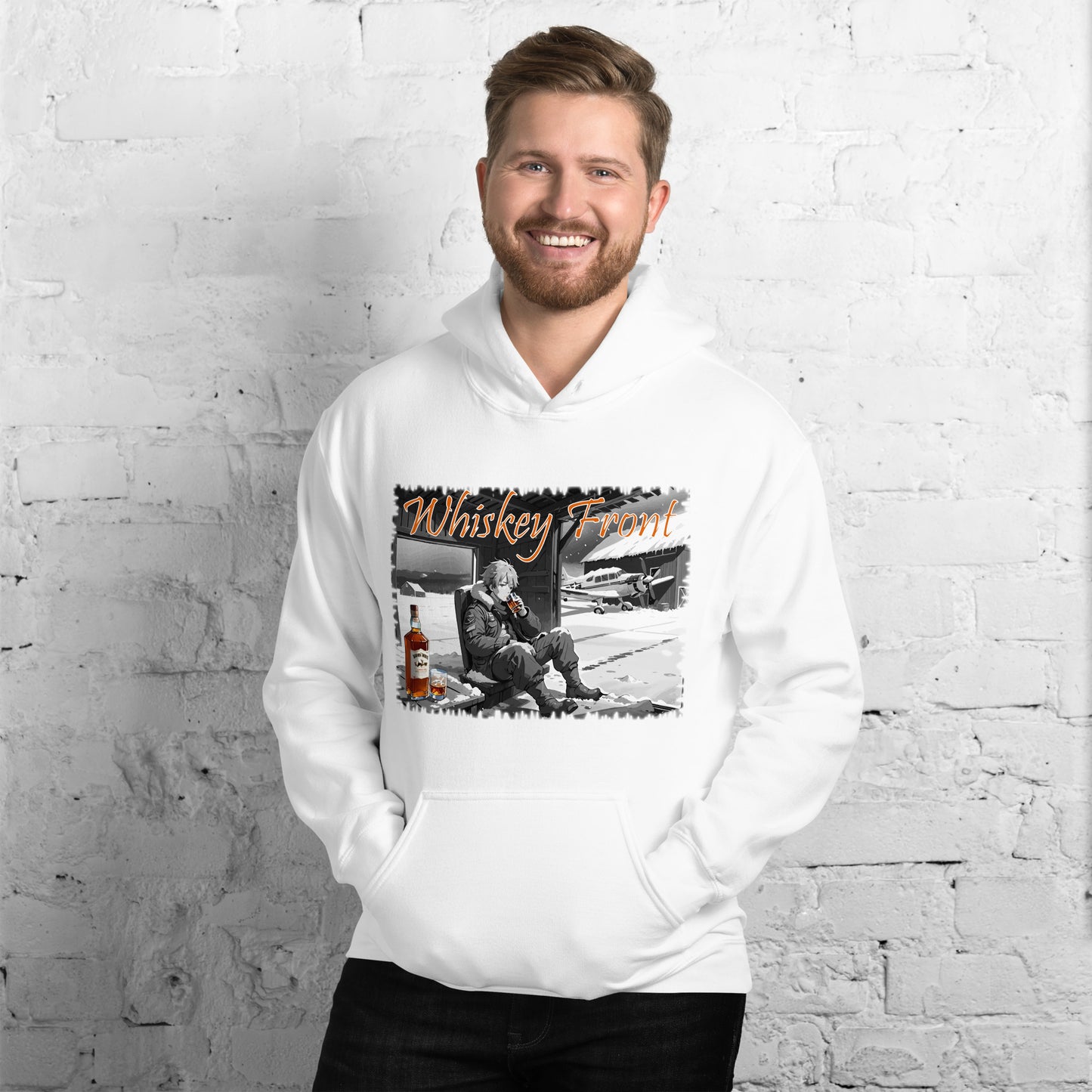 Whiskey Front Hoodie
