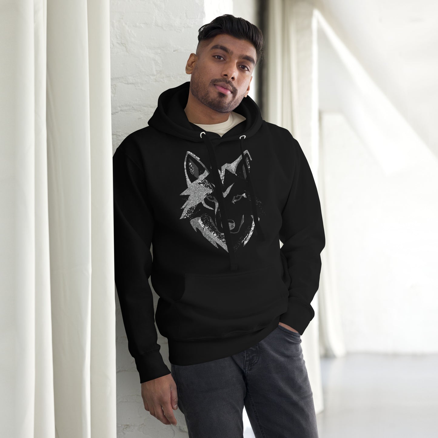 Wolf Head Hoodie