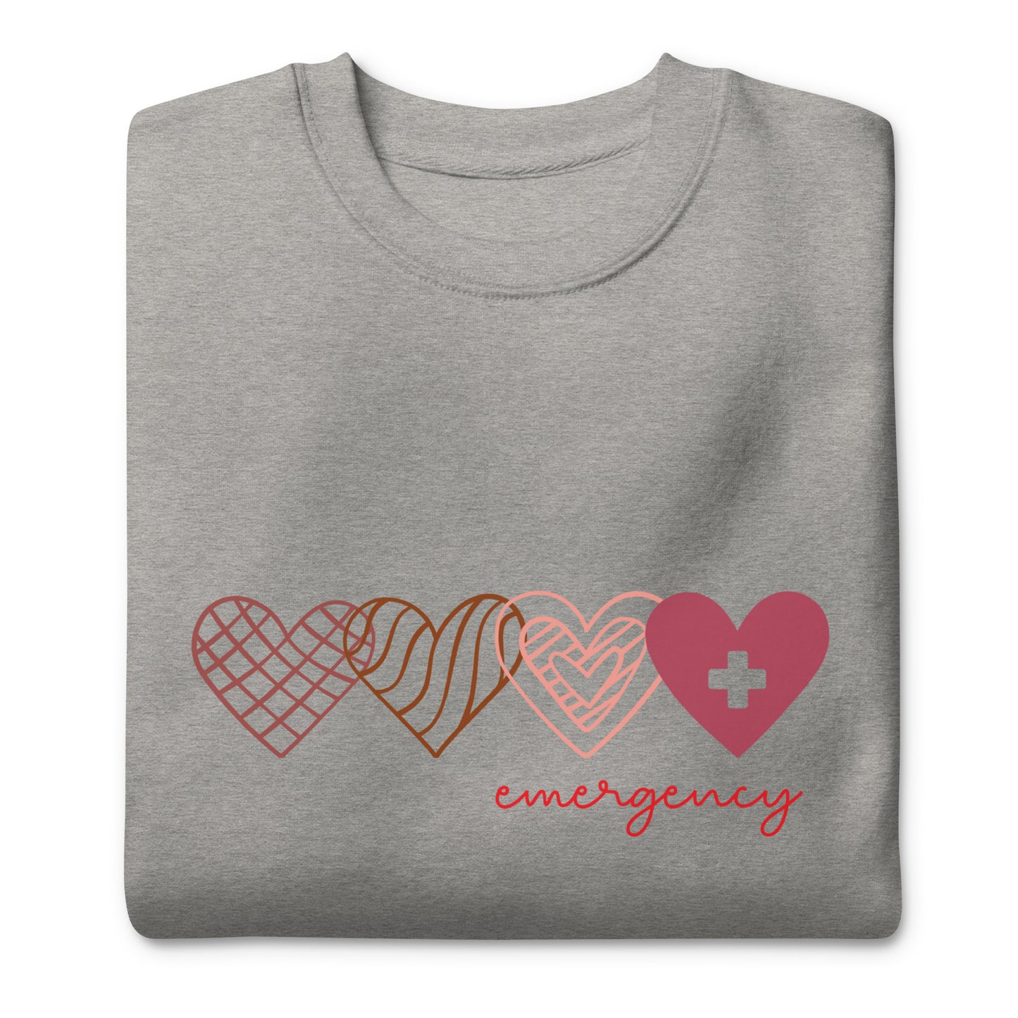 Emergency <3 Nurse Premium Sweatshirt