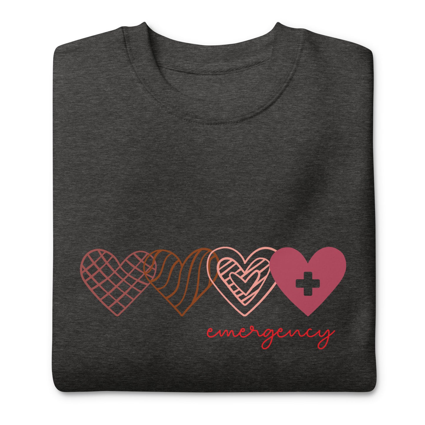 Emergency <3 Nurse Premium Sweatshirt