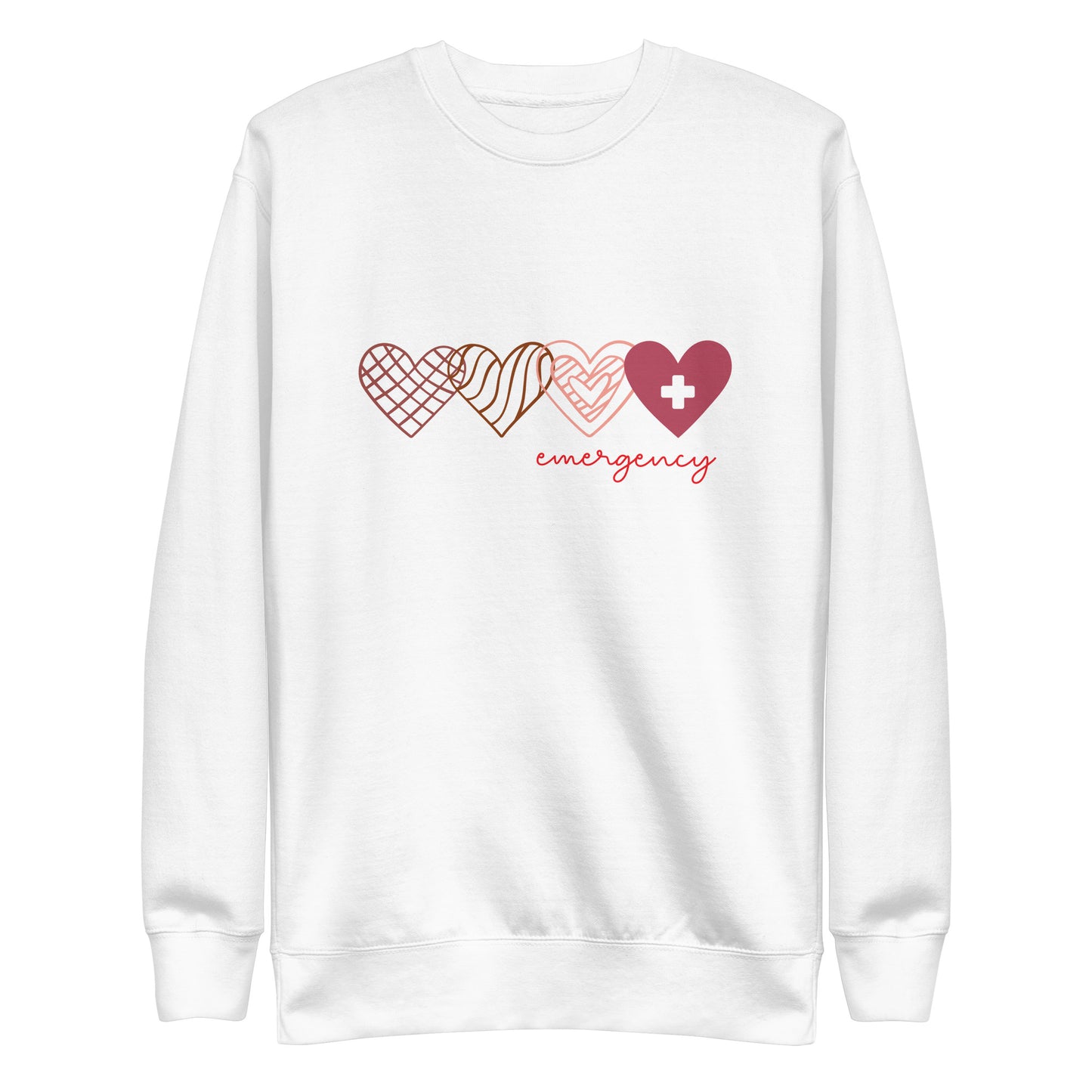 Emergency <3 Nurse Premium Sweatshirt