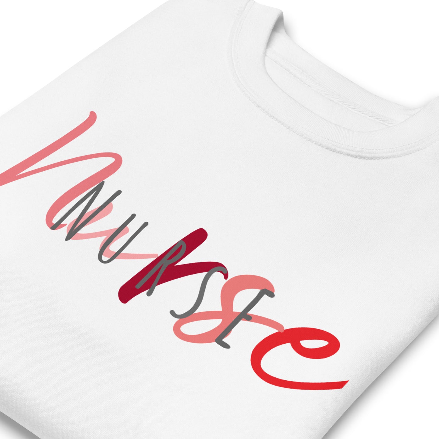 Double Nurse Print Premium Sweatshirt