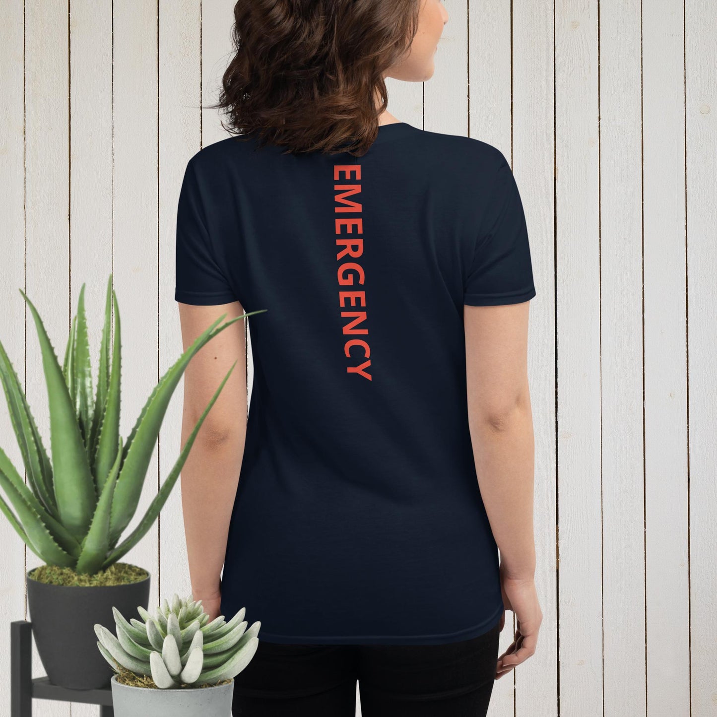 Emergency Nurse Back T-shirt