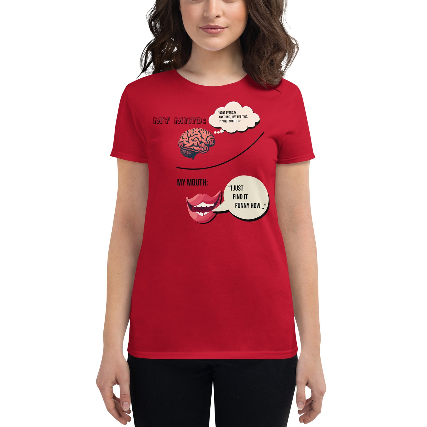 Brain vs Mouth T-Shirt