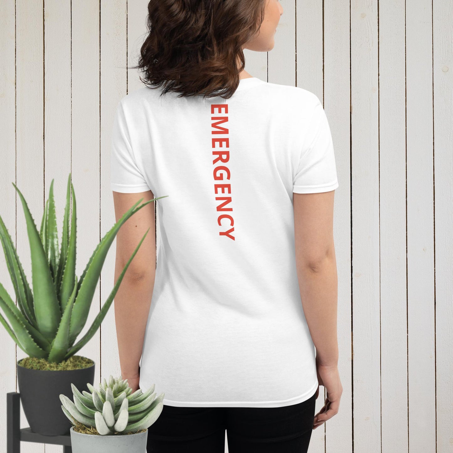 Emergency Nurse Back T-shirt