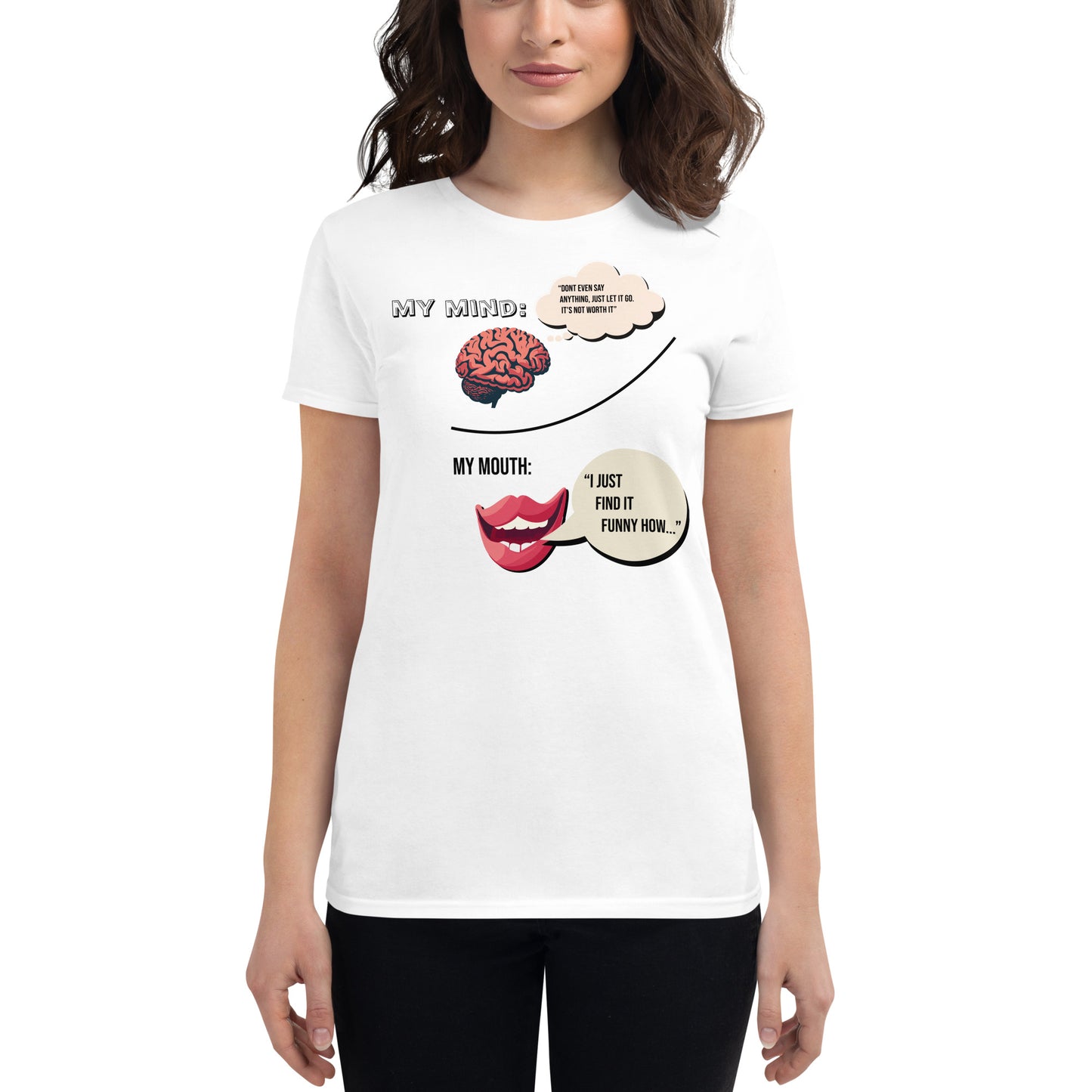 Brain vs Mouth T-Shirt