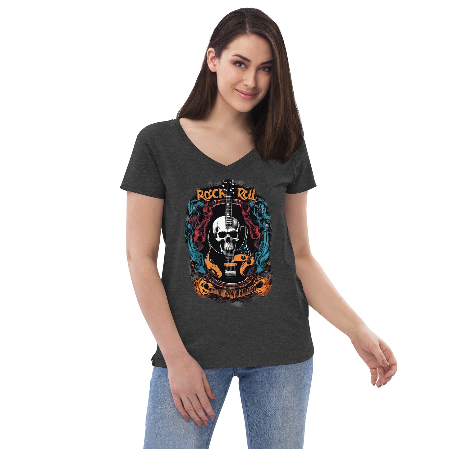 Rock n Roll v-neck t-shirt