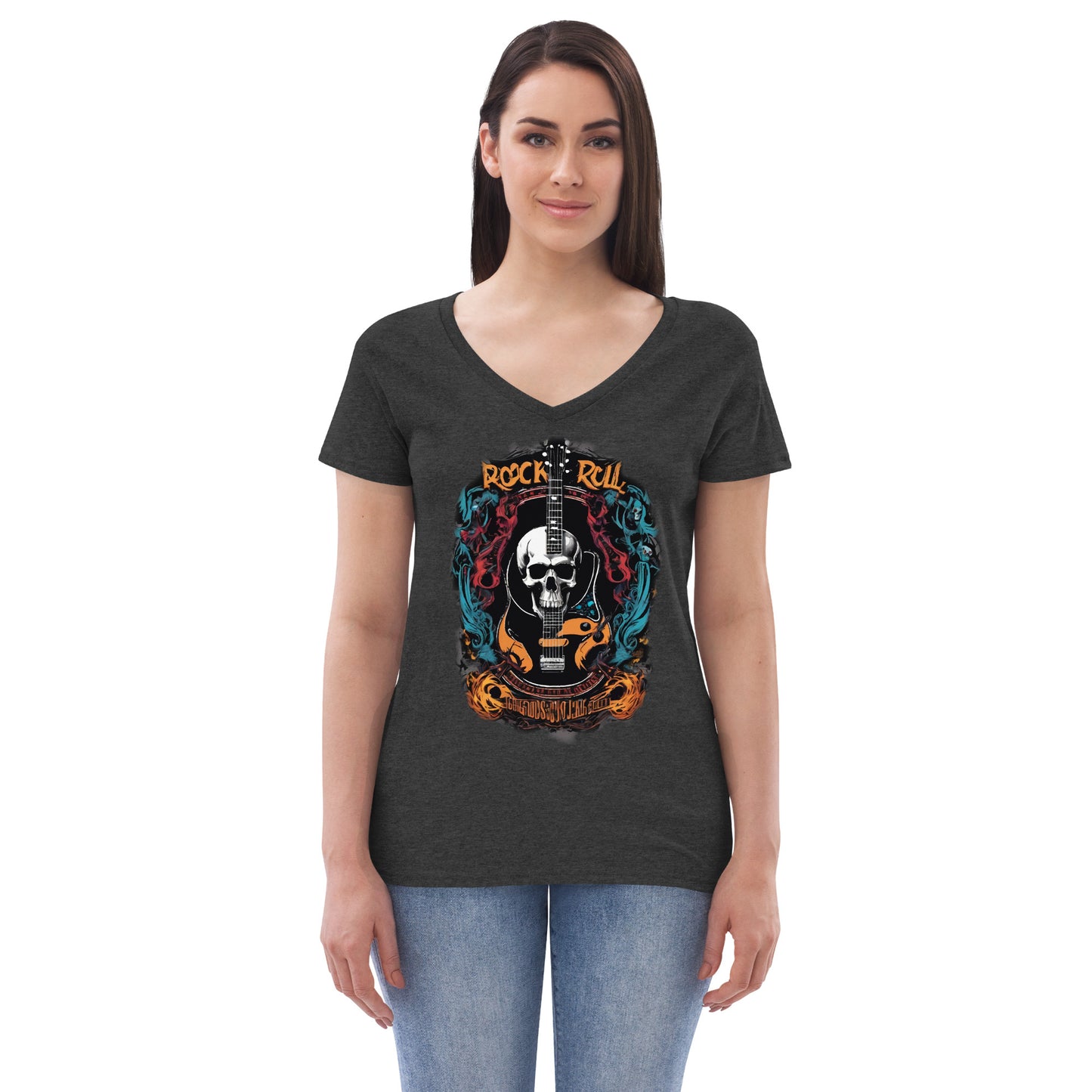 Rock n Roll v-neck t-shirt