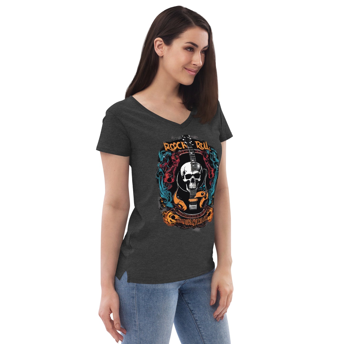 Rock n Roll v-neck t-shirt