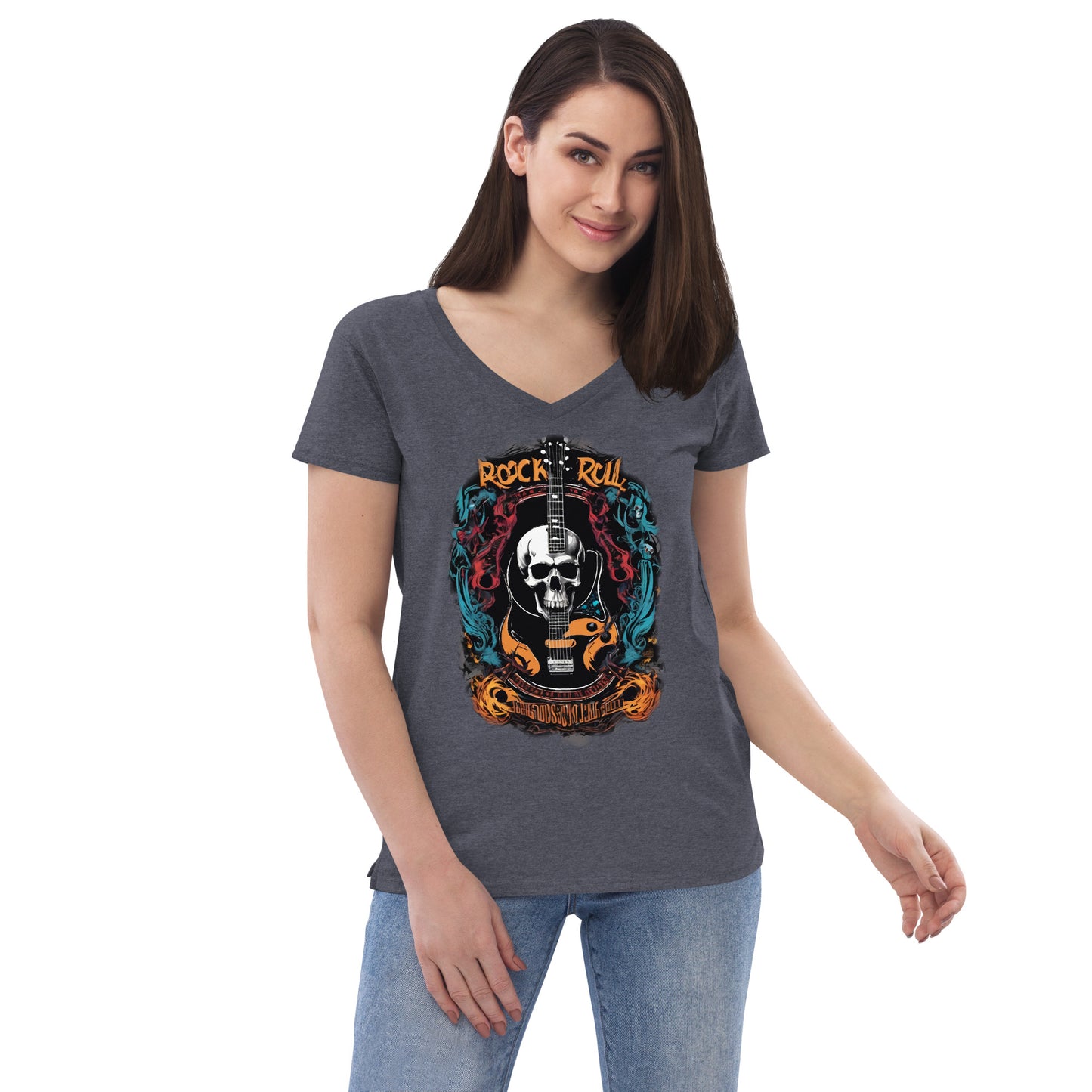 Rock n Roll v-neck t-shirt