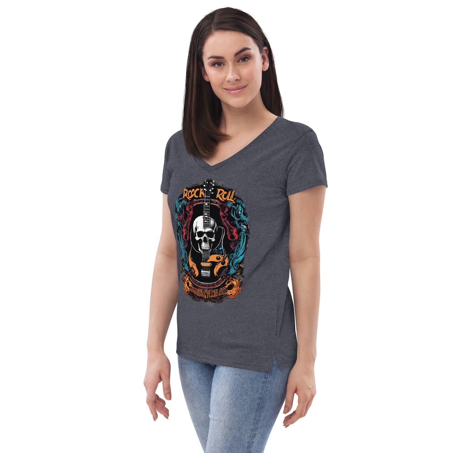 Rock n Roll v-neck t-shirt