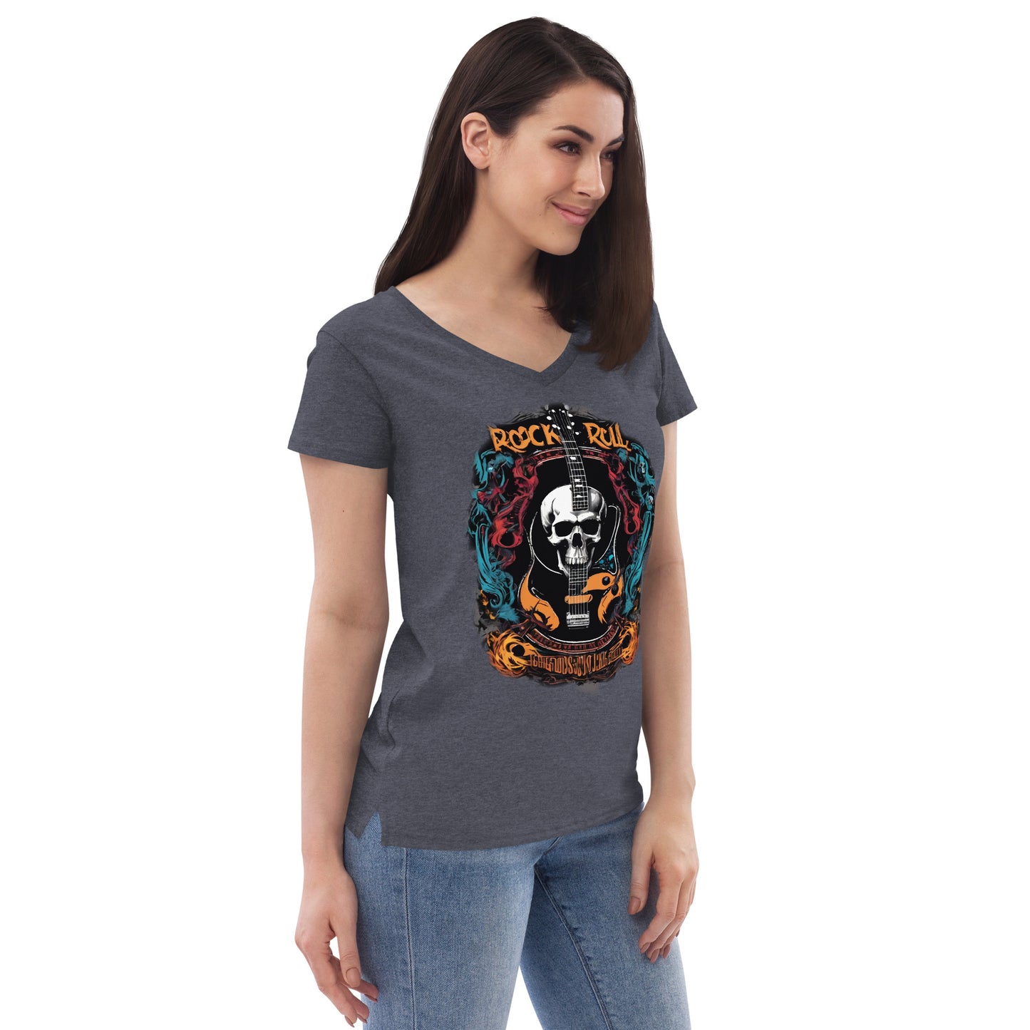 Rock n Roll v-neck t-shirt