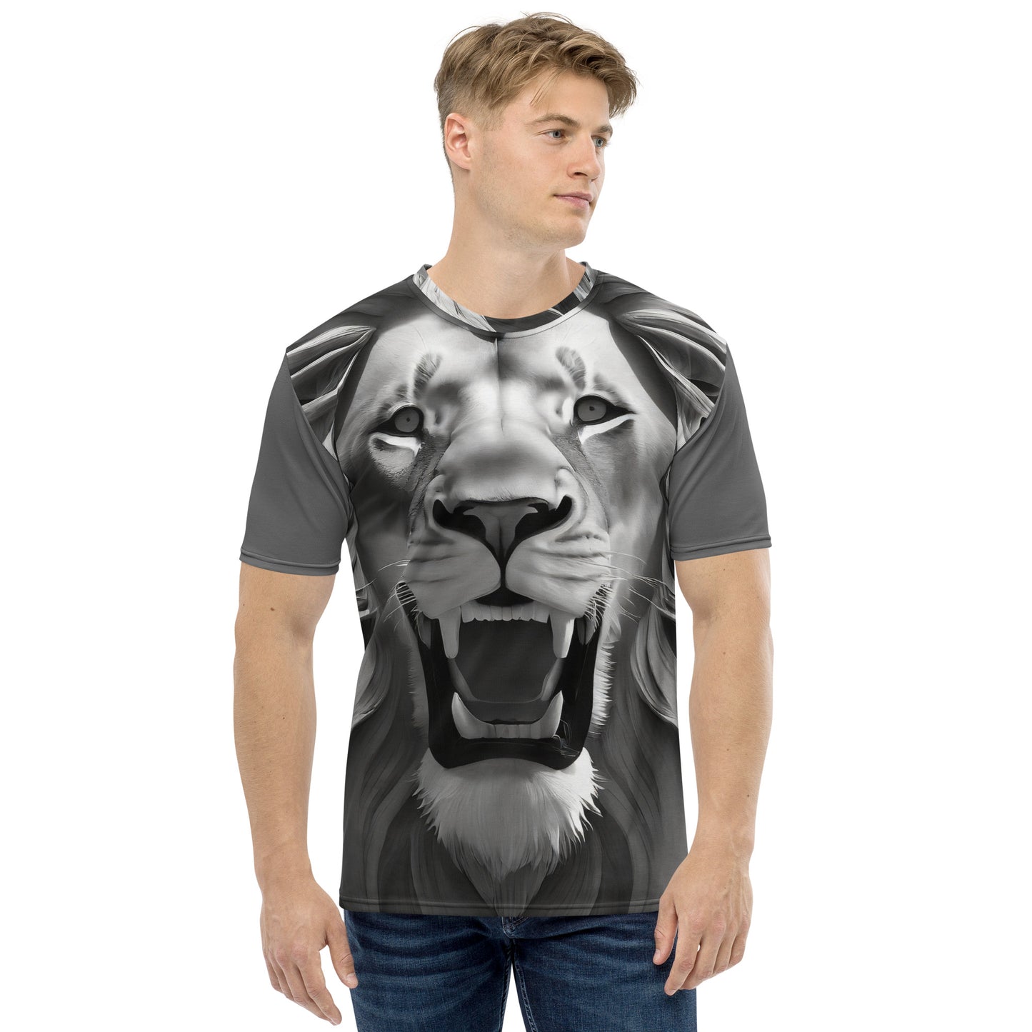 Lion Head Men's T-Shirt