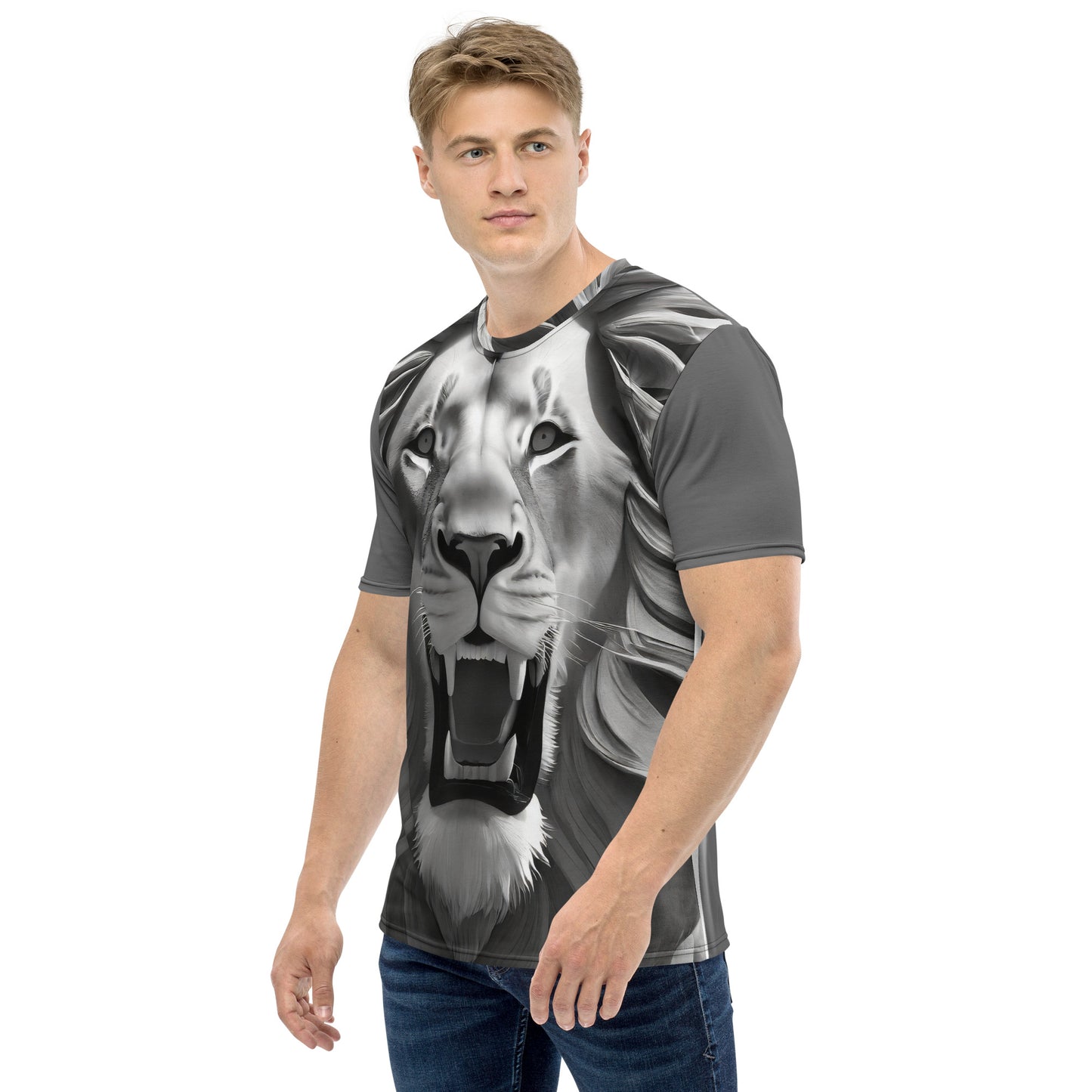 Lion Head Men's T-Shirt