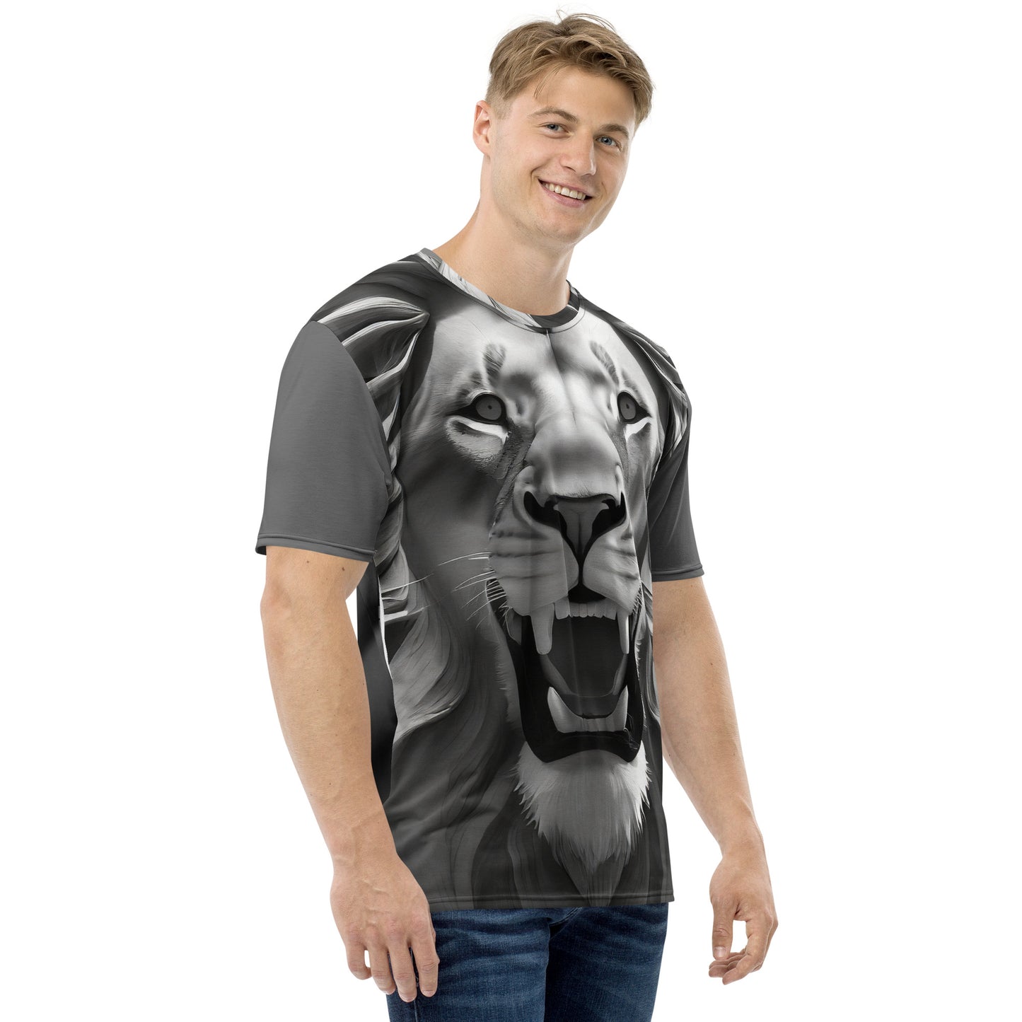 Lion Head Men's T-Shirt