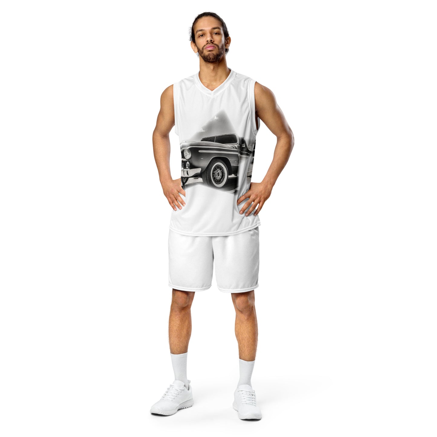 Star Car unisex basketball jersey