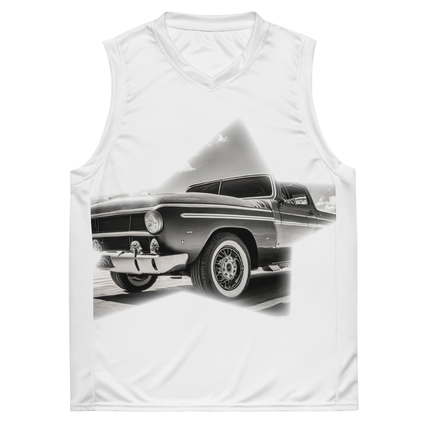 Star Car unisex basketball jersey