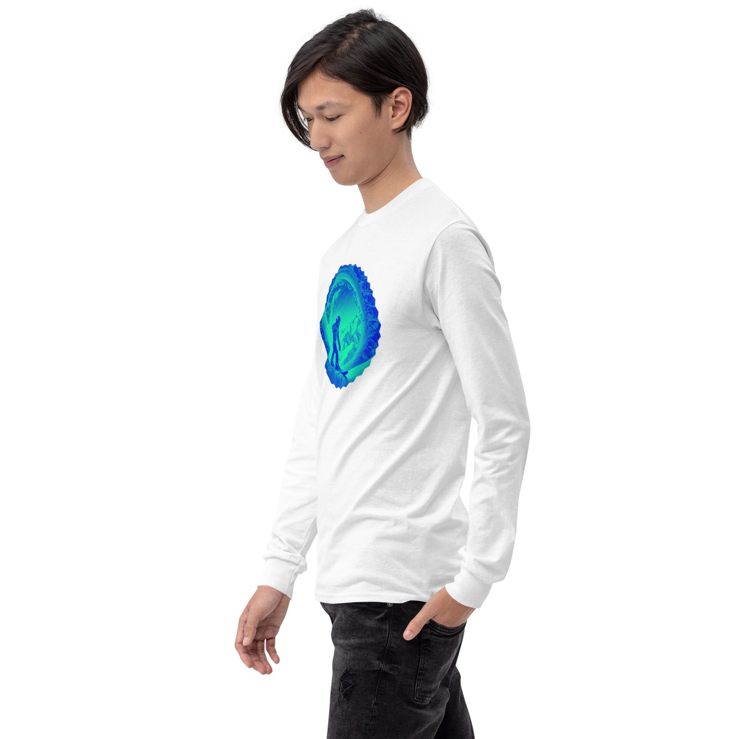 Men’s Dimensional Long Sleeve Shirt