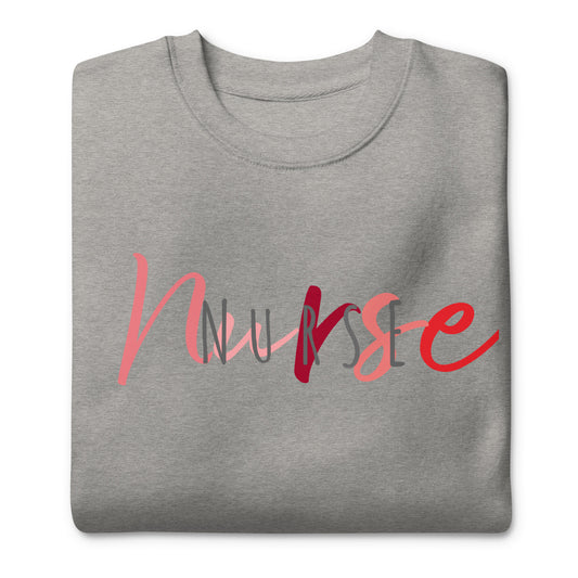 Double Nurse Print Premium Sweatshirt